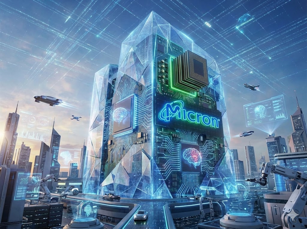 Micron Technology美光科技暴涨313%后还能再翻倍？AI内存狂潮或将推动市值冲击1万亿美元