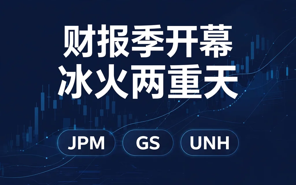 财报季开幕冰火两重天:摩根大通罕见不及预期,高盛创纪录、联合健康再上调指引