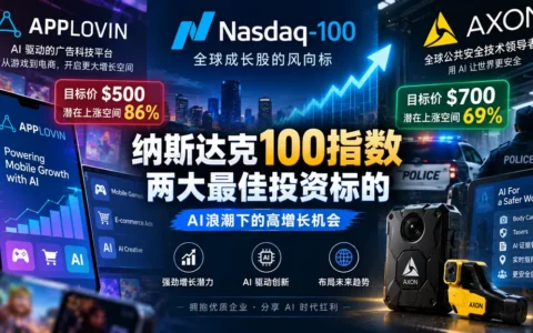 华尔街看涨86%和69%：纳斯达克100指数中这两只成长股值得关注