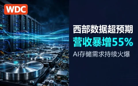 AI 存储链回暖信号？西部数据 2027 财年 Q1 营收暴增 55%，指引和分红双双大超预期